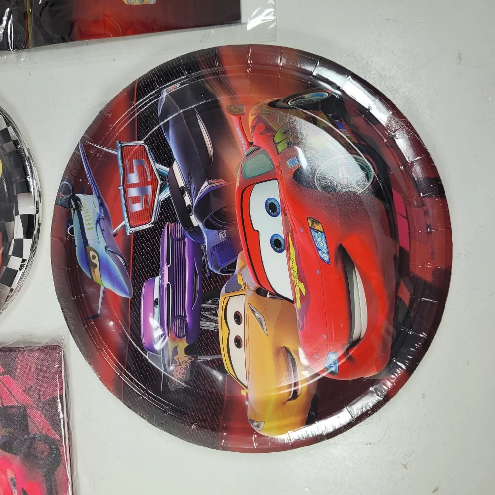 Disney Cars Party Plates, Napkins & Tablecloth